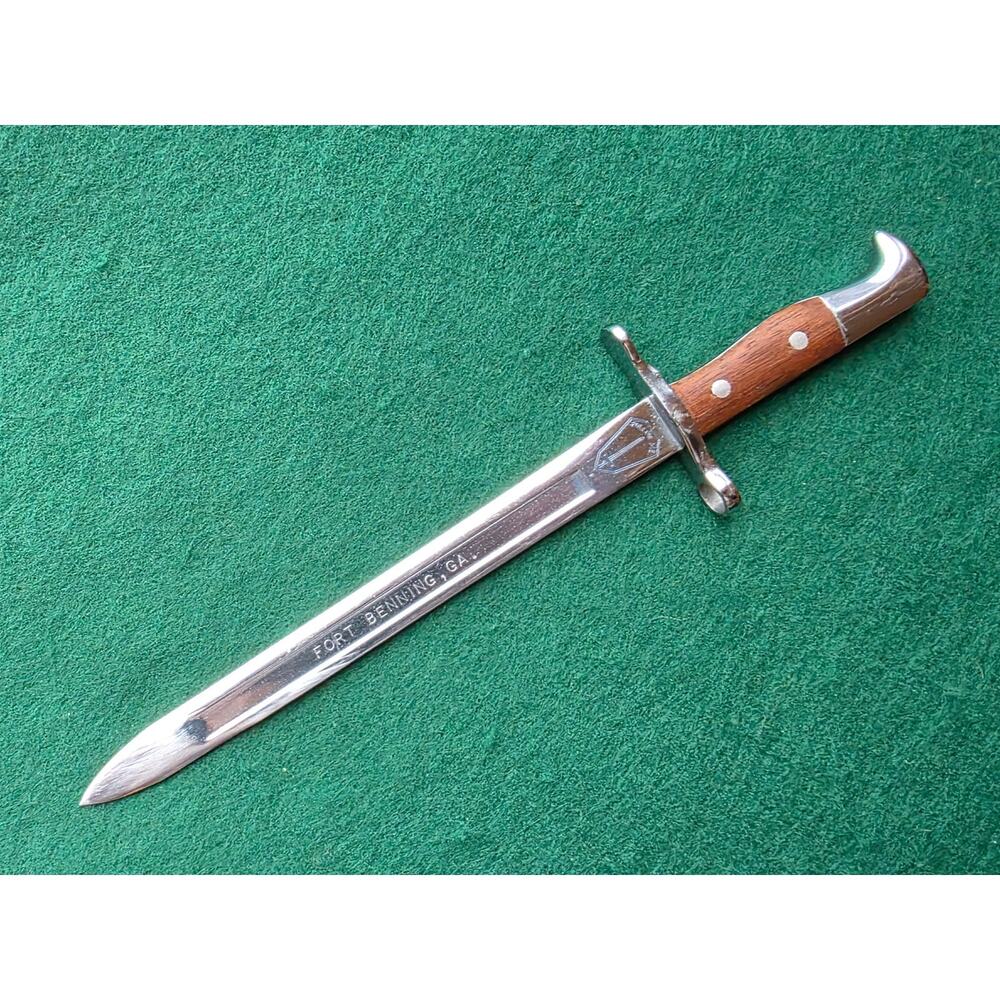 Vintage Swiss Model 1918 Bayonet Letter Opener 1938 Pauroux Fr Chexbres